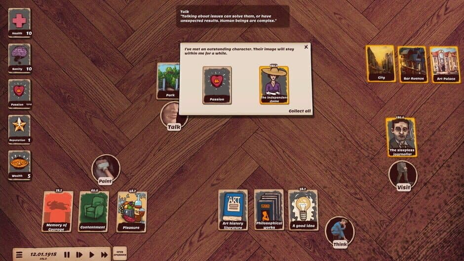 Artist Life Simulator screenshot 2
