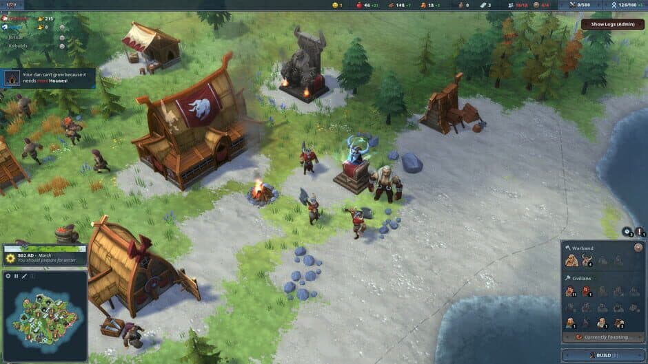 Northgard - Himminbrjotir, Clan of the Ox screenshot 3