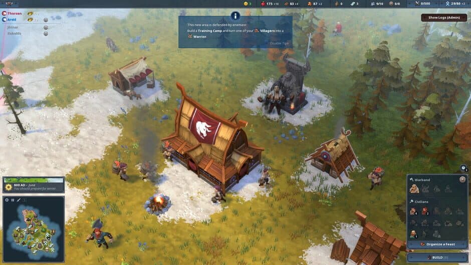 Northgard - Himminbrjotir, Clan of the Ox screenshot 4