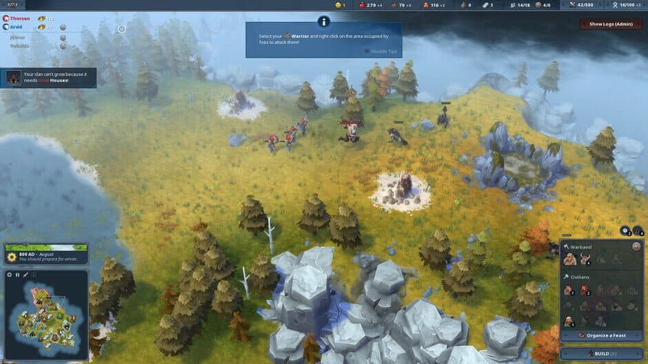 Northgard - Himminbrjotir, Clan of the Ox screenshot 5