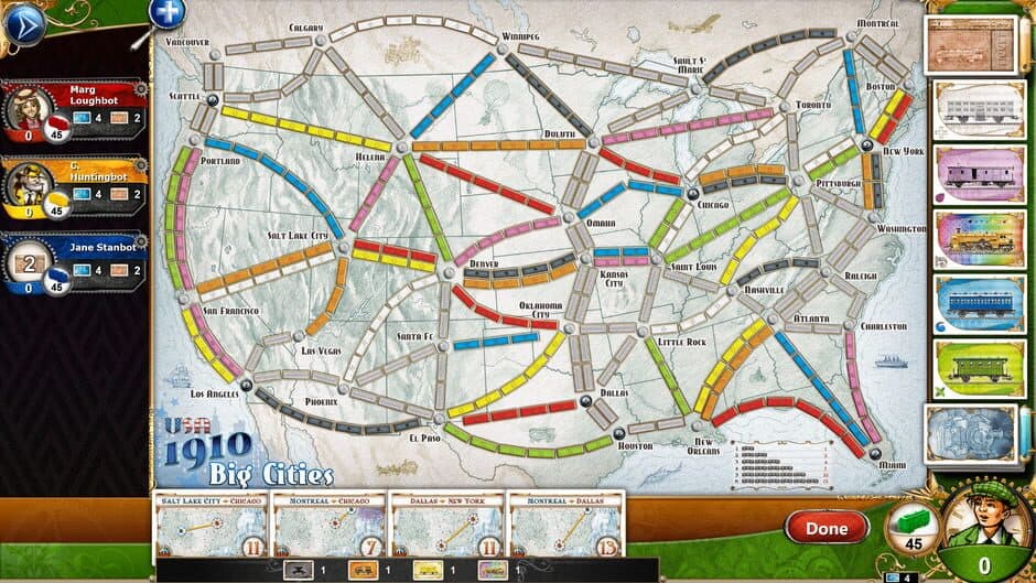 Ticket To Ride USA 1910 screenshot 3