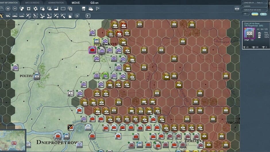 Gary Grigsby's War in the East: Don to the Danube screenshot 3