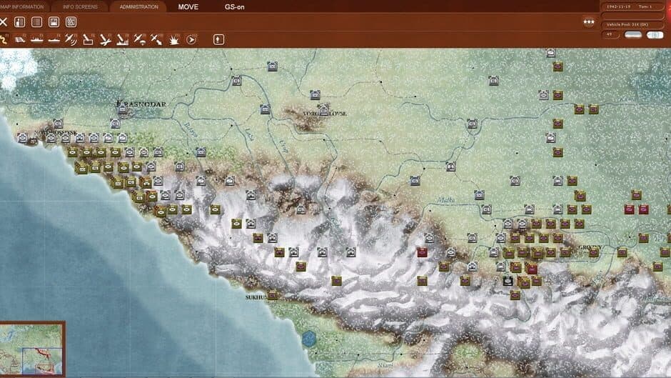 Gary Grigsby's War in the East: Don to the Danube screenshot 4