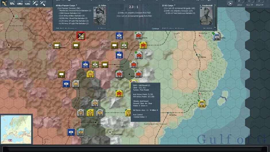 Gary Grigsby's War in the West: Operation Torch screenshot 6