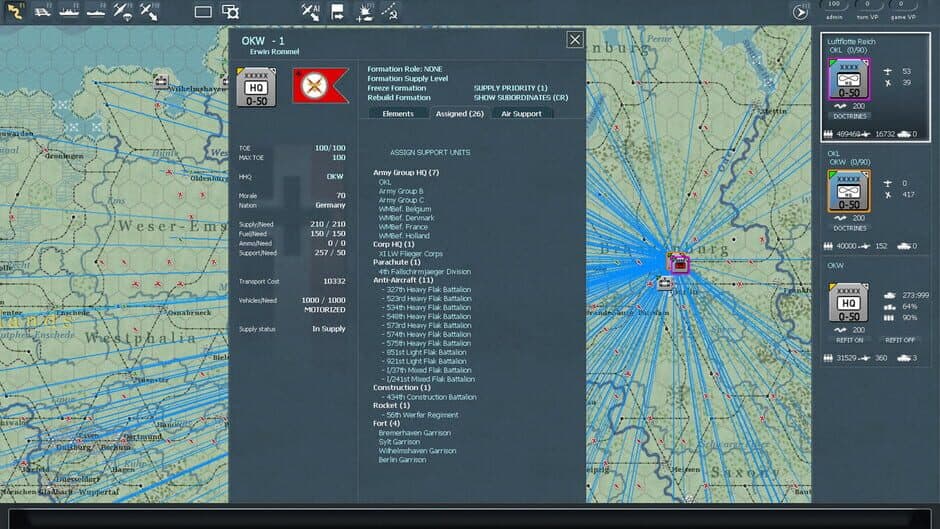 Gary Grigsby's War in the West: Operation Torch screenshot 2