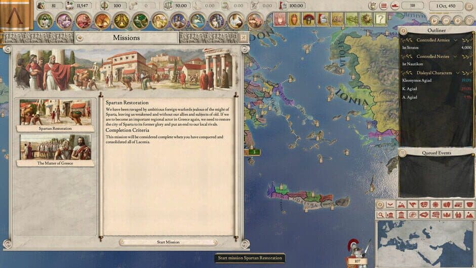 Imperator: Rome - Magna Graecia Content Pack screenshot 3