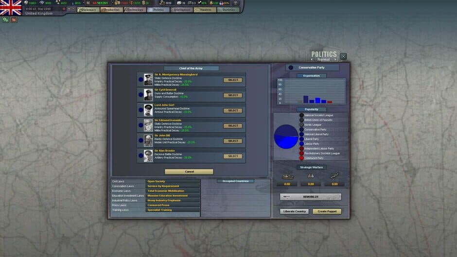 Hearts of Iron III - DLC Collection screenshot 1