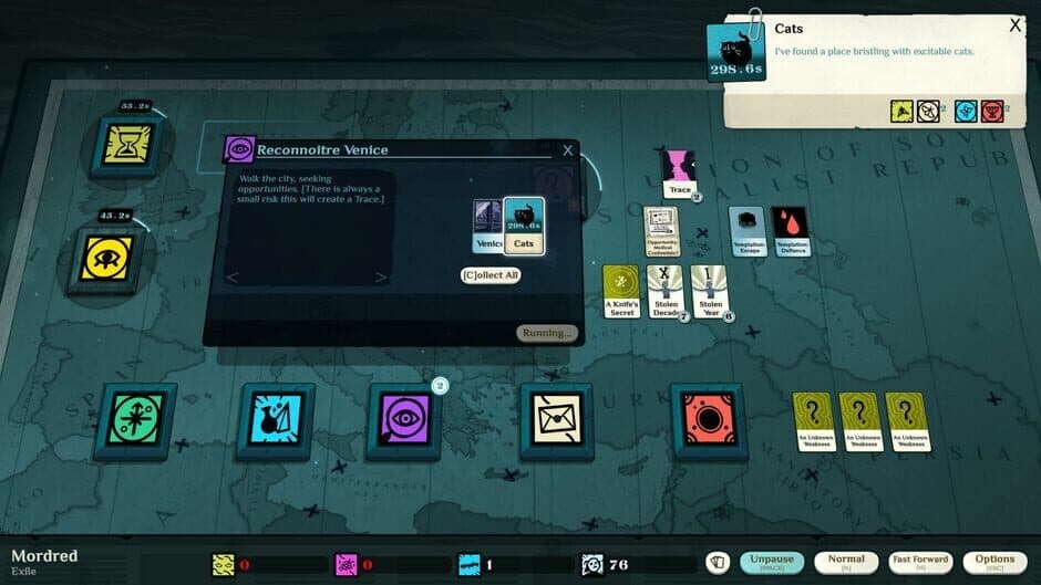 Cultist Simulator - The Exile screenshot 1