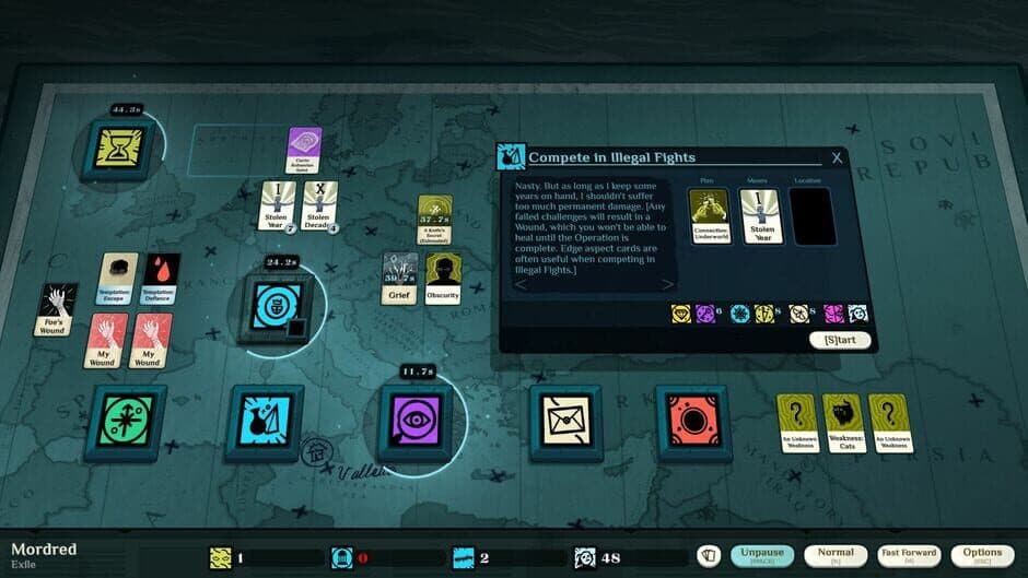 Cultist Simulator - The Exile screenshot 6