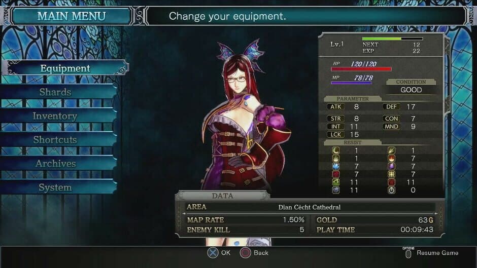 Bloodstained: Ritual of the Night - Iga's Back Pack screenshot 5