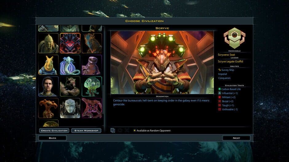 Galactic Civilizations III – Villains of Star Control screenshot 1