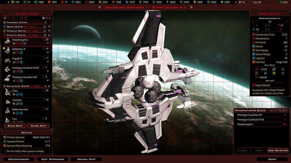 Galactic Civilizations III – Villains of Star Control screenshot 4