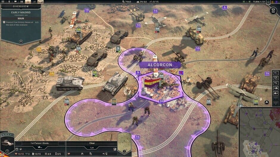 Panzer Corps 2 Axis Operations - Spanish Civil War screenshot 1