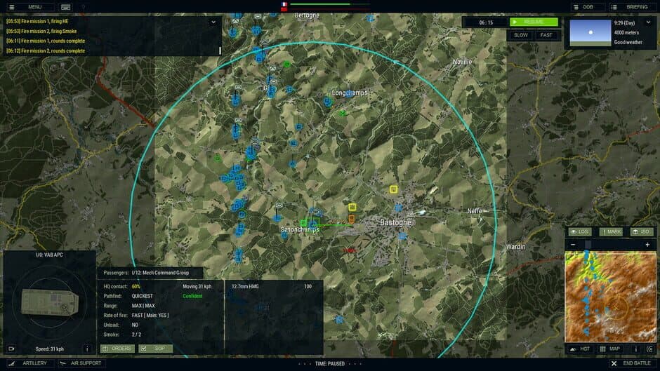 Armored Brigade - Nation Pack: France - Belgium screenshot 6
