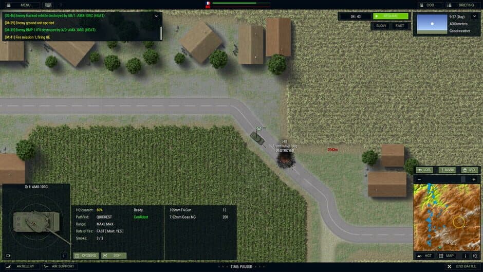 Armored Brigade - Nation Pack: France - Belgium screenshot 5