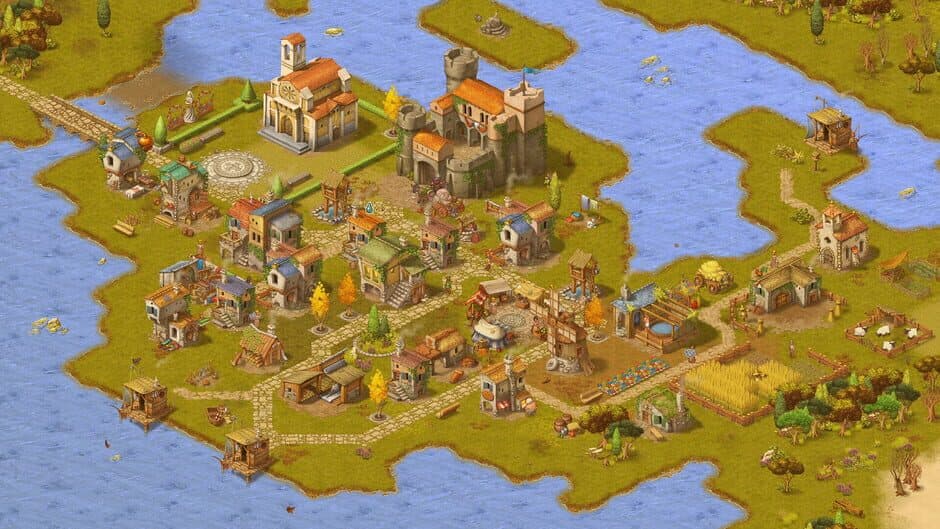 Townsmen - A Kingdom Rebuilt The Seaside Empire screenshot 1