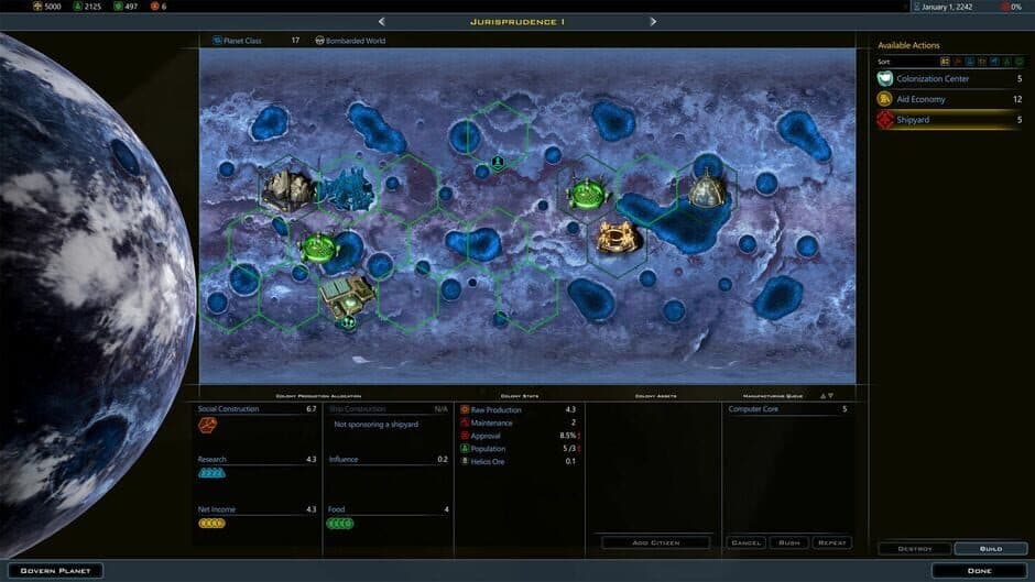 Galactic Civilizations III - Worlds in Crisis screenshot 3