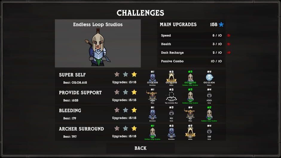 Hyper Knights - Challenges screenshot 4