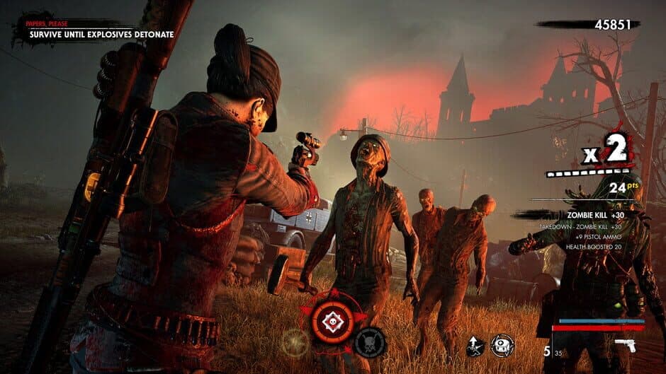 Zombie Army 4: Dead War - Mission 8 - Abaddon Asylum screenshot 5