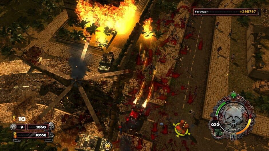 Zombie Driver HD Burning Garden of Slaughter screenshot 6
