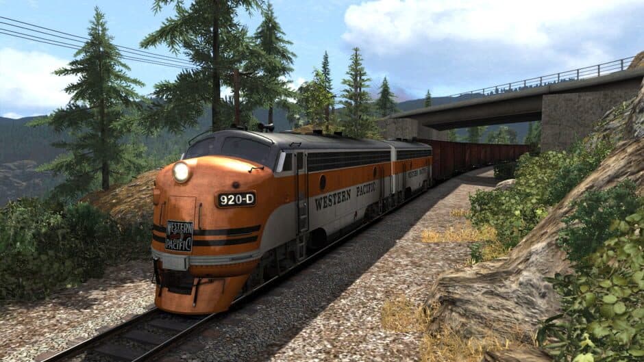 Train Simulator: Feather River Canyon Route screenshot 2