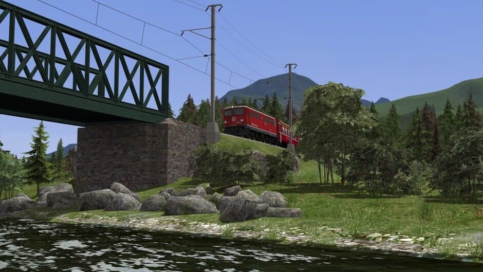 Train Simulator: Engadin Linie: Pontresina - Scuol-Tarasp Route screenshot 1