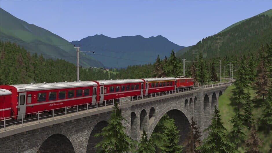 Train Simulator: Engadin Linie: Pontresina - Scuol-Tarasp Route screenshot 2