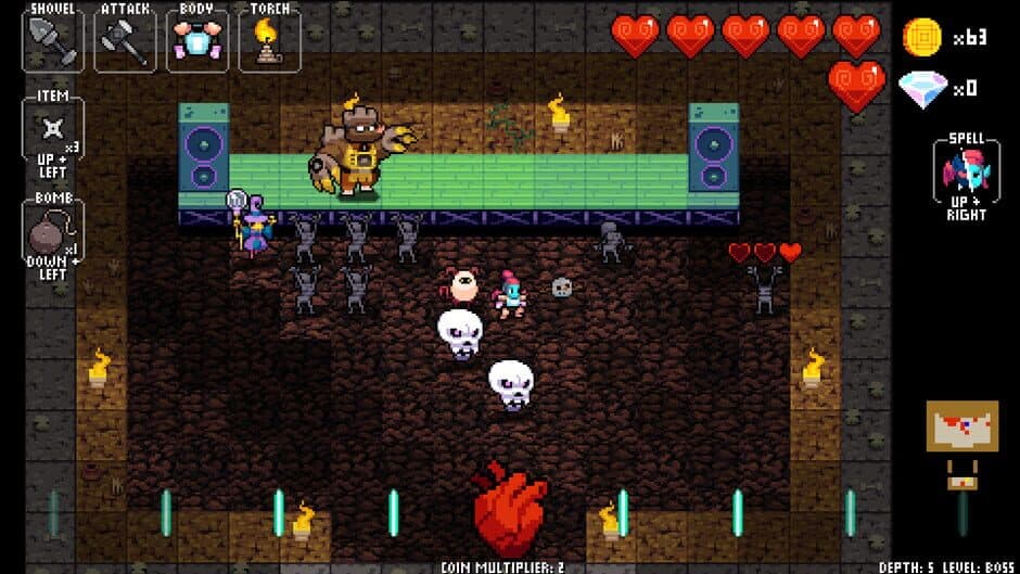 Crypt of the NecroDancer: AMPLIFIED screenshot 3