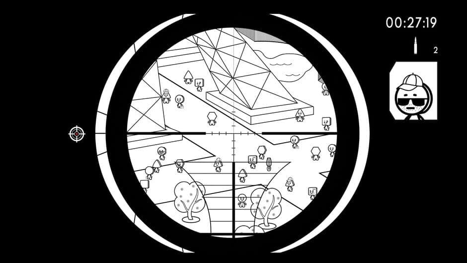 Geometric Sniper - Blood in Paris screenshot 2