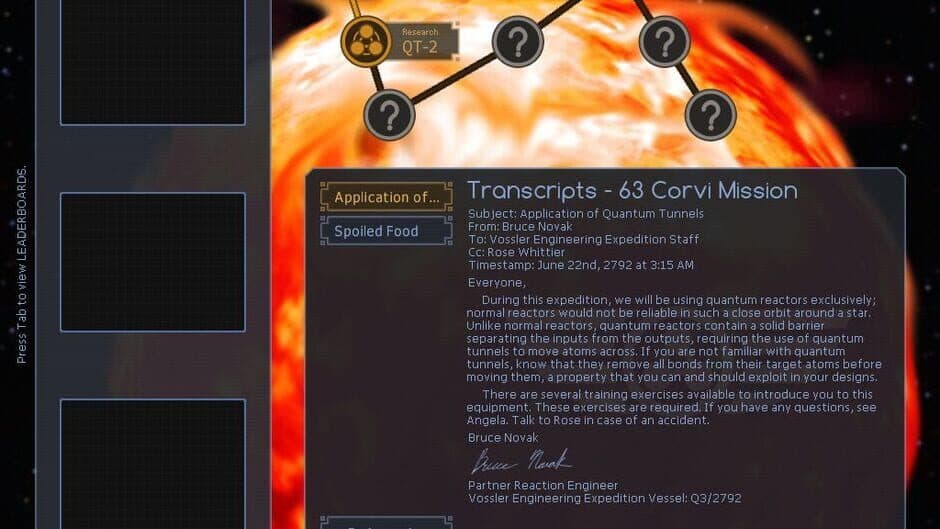 SpaceChem + 63 Corvi screenshot 3