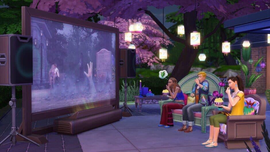 The Sims 4 - Movie Hangout Stuff screenshot 5