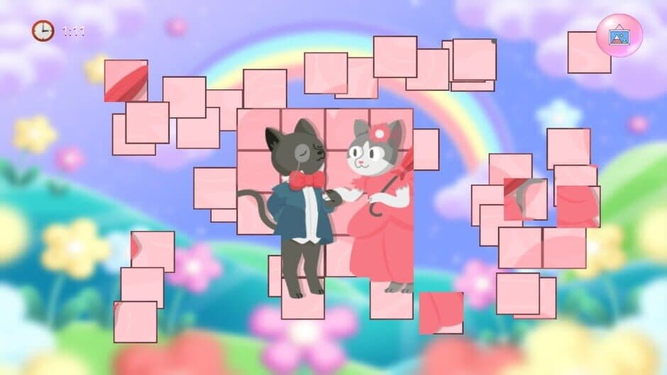 Puzzles with cats screenshot 1