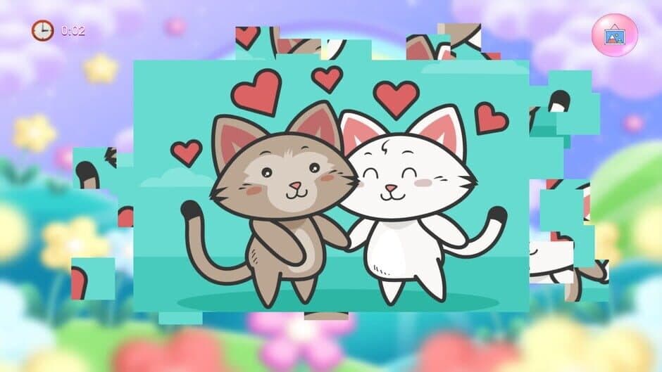 Puzzles with cats screenshot 6