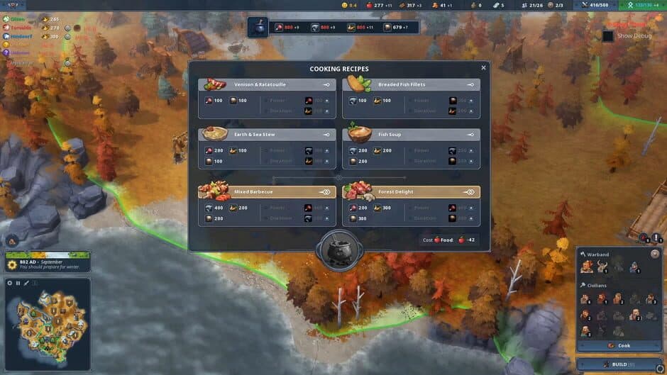 Northgard - Ratatoskr, Clan of the Squirrel screenshot 5