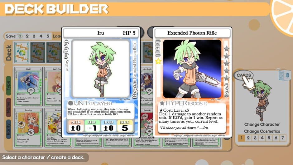 100% Orange Juice - Iru & Mira Character Pack screenshot 1