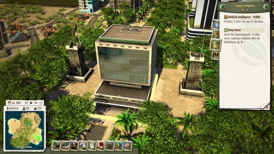 Tropico 5  The Supercomputer screenshot 4
