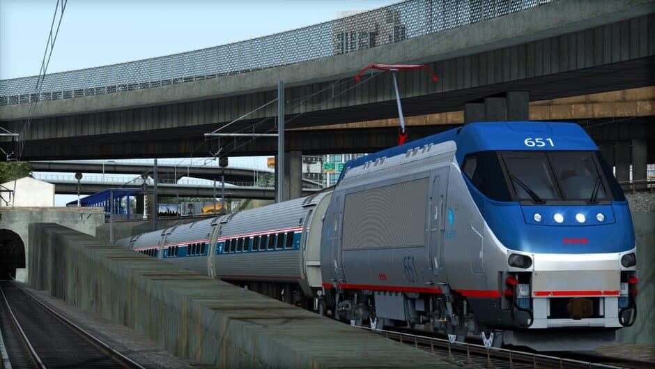 Train Simulator: Amtrak HHP-8 Loco screenshot 1