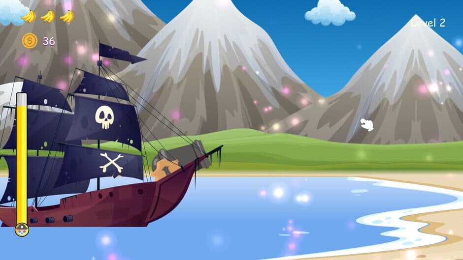 Pirates vs monkeys screenshot 1