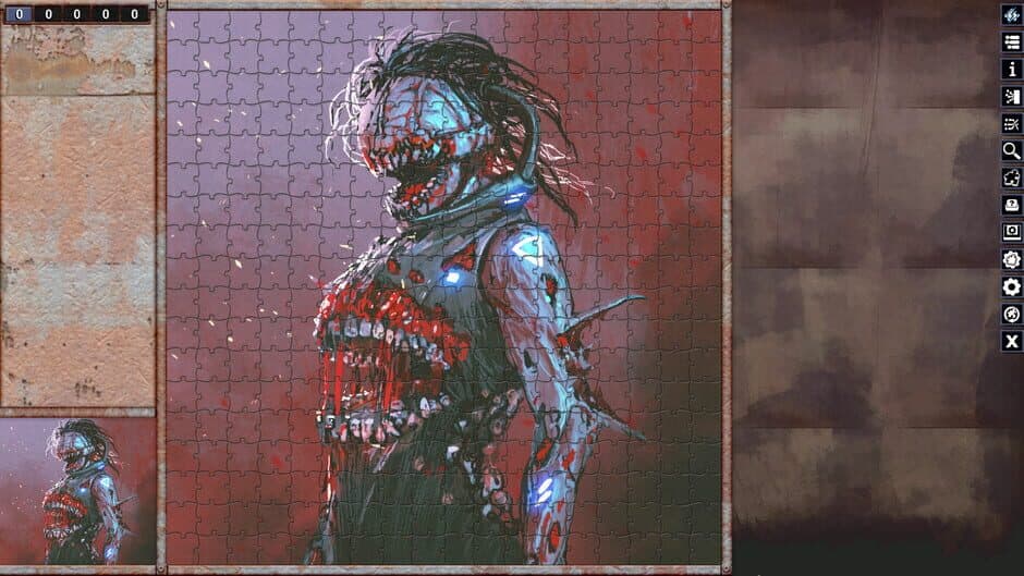 Pixel Puzzles Illustrations & Anime - Jigsaw Pack: Horror screenshot 3