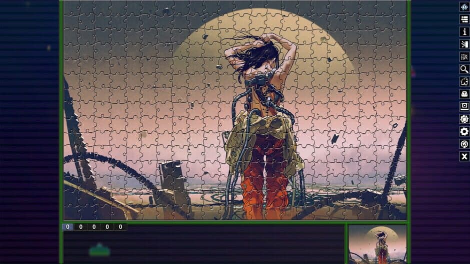 Pixel Puzzles Illustrations & Anime - Jigsaw Pack: Sci-Fi screenshot 1