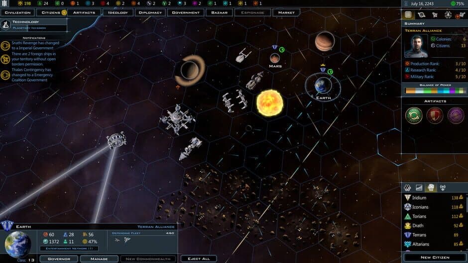 Galactic Civilizations III Retribution Expansion screenshot 2