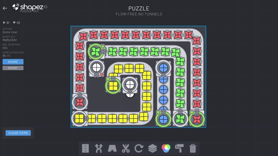 shapez.io: Puzzle screenshot 2