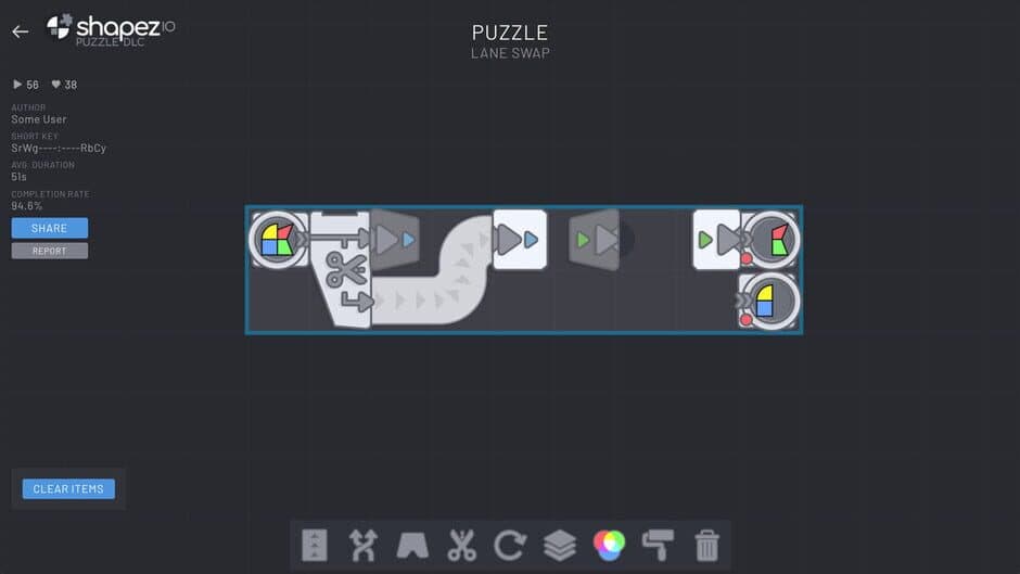shapez.io: Puzzle screenshot 5