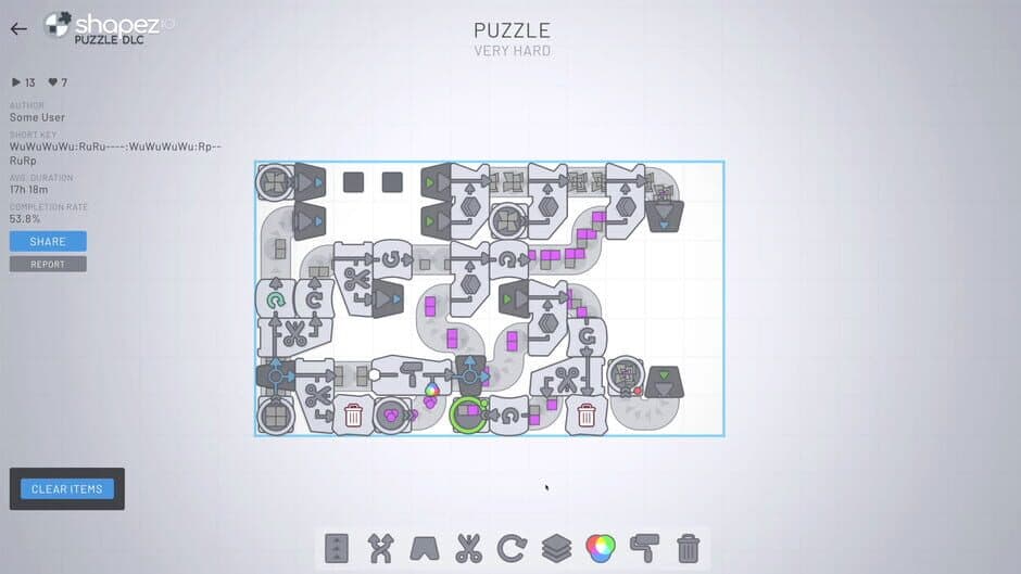 shapez.io: Puzzle screenshot 6