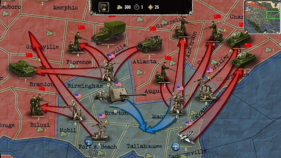 Strategy and Tactics: Wargame Collection - USSR vs screenshot 2