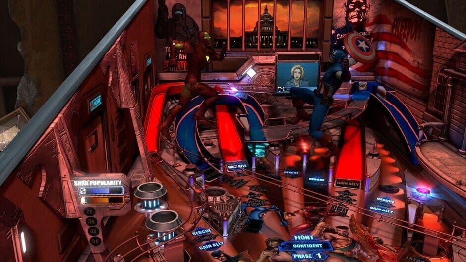 Pinball FX3 - Marvel Pinball - Heavy Hitters screenshot 1