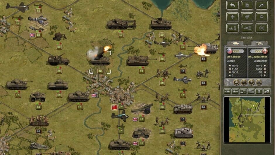 Panzer Corps - Allied Corps screenshot 1