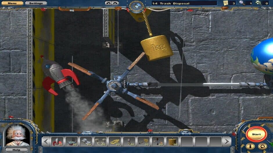 Crazy Machines 2 - Invaders from Space screenshot 2