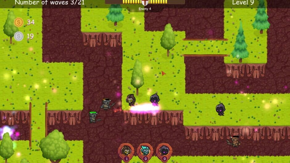 Magic defense 2: The Return of the Legend screenshot 1