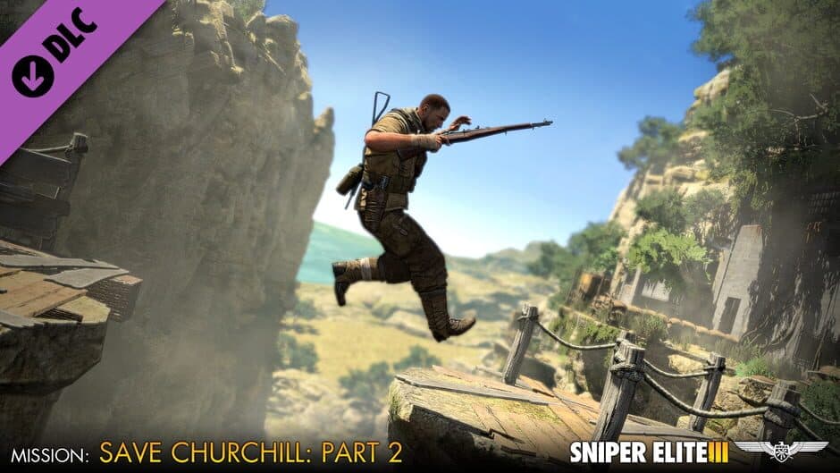 Sniper Elite 3  Save Churchill Part 2 Belly of the Beast screenshot 3